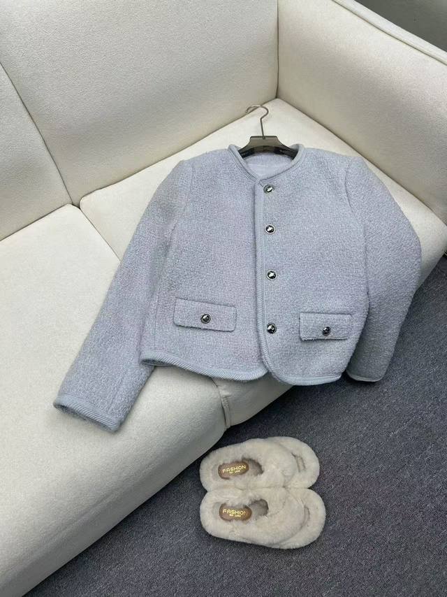 Ce|25秋冬新款圆领修身外套 Ce|25秋冬新款圆领修身外套