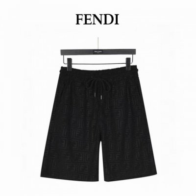 fendi 芬迪 25Ss 满印双F凹凸提花套装短裤 原版开模。定制360G毛巾面料，定制的人造丝。61%粘胶纤维，32%锦纶，7%棉纶。 材料做工细节均与专柜