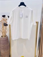 Size：S M L Xl 阔版黑白两色 男女同款 1973538250081 Cel*Ne 赛琳 2025Fw春夏系列 镂空刺绣立体破坏Logo字母 重磅纯棉