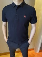 新品上市 爱马仕 Ss夏季新款字母Logo男士翻领Polo衫！经典商务男款，高端男装的天花板级别的商务男款！简约时尚大气不失优雅，单穿内搭体面过人，品质控 细节
