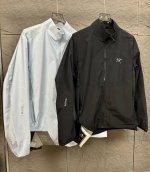 原版定制1:1薄款立领小夹克 Arc'teryx 始祖鸟专柜同Solano Jacket款高品质春款极品户外运动轻量化立领防风软壳男女夹克外套上衣 1高品质 高