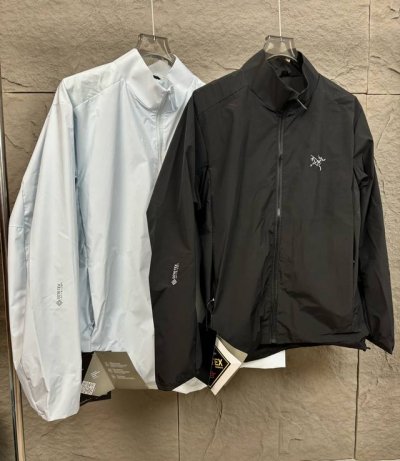 原版定制1:1薄款立领小夹克 Arc'teryx 始祖鸟专柜同Solano Jacket款高品质春款极品户外运动轻量化立领防风软壳男女夹克外套上衣 1高品质 高