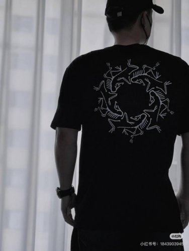 100 高品质，雪梨纸精包装 Arc’Teryx始祖鸟经典大Logo3M反光印花短袖男女透气宽松运动休闲T恤 arctertx今年势不可挡，颠覆传统的户外设计。