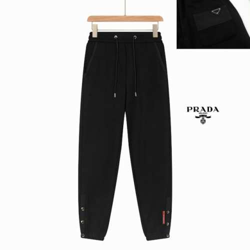 parda 普拉达 25春季新款裤子 欧洲贸易渠道，意大利海外仓直发，海外精品限定销售。 25Ss春季新款休闲时尚卫裤，这款卫裤采用大牌的设计打造时尚潮流感，细