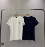 0519 Ralph Lauren 拉夫劳伦女装 经典款棉质平纹针织圆领T恤Rl24225 早春打底 夏天穿Ralphlaure劳伦短袖泰显白 Ralphlau