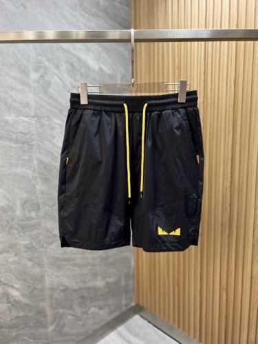 Fendi 芬迪 2025春夏新品 三标齐全 松紧带五分休闲裤短裤 好货不用过多介绍 看细节 专柜码数 M-Xxxl 175 140上身建议L