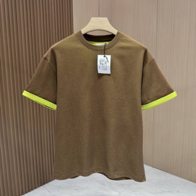 Bv 蝶家 春夏新品男士Cleanfit百搭短袖！贸易公司渠道稀出，Bv在时尚圈已经成为独一无二的奢华表征，领口是做了加固 耐用不变形的同时翻袖对折起来彰显品牌