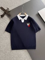 隔天出货 高品质 Lv 2025春夏新款男款翻领短袖T恤 精梳棉质纱线针织纺棉布面料制作，纯棉的高克重特殊纱，掂起来手感份量十足，上身也比普通T更加有质感，这种