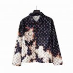 实拍细节图+尺码表 Lv&路易威登 Louis Vuitton 渐变提花经典联名系列水洗满印牛仔外套 男女同款 驴家款从来就不曾让潮人失望过 从布料的质量选择，