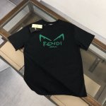 款号:F055 fendi 芬迪 25Ss 大师亲手设计潮牌新品印花圆领短袖T恤 春夏最新砖柜同步 Os落肩版型 - 260G双纱纯棉顶级面料 手感柔软 百分百