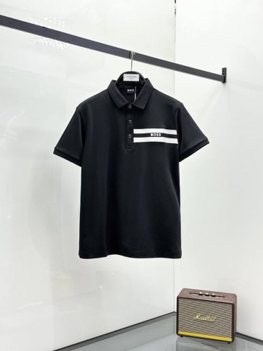 Boss 三标齐全 2025Ss夏季新款字母Logo男士翻领polo衫！经典商务男款，高端男装的天花板级别的商务男款！简约时尚大气不失优雅，单穿内搭体面过人，品