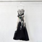 款号：25061 面料:55% Linen 45% Sill 尺寸：0 1 2 3 胸围 腰围 长 Bust Waist Long 0 82 64 118 1