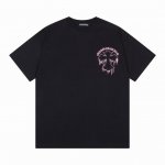 高版本Chrome Hearts克罗心 贴布刺绣十字短袖！面料使用高克重 G全棉双纱面料，重工刺绣，区别市面普通版本，纹路清晰可见，质感柔软细腻光滑，垂感十足！