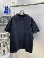 ch 克罗心 高克重 2025夏季新款刺绣马蹄立体字母Logo最新品短袖 Dd 专柜同步有售，原单狠货，时尚进口原版科技面料，上身舒适透气，原版定制五金辅料，上