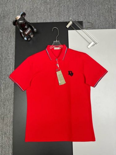 Dior 迪奥刺绣新款拉链polo衫 原版面料 官方同款 采用210克丝光珠地棉，定制 同缸染面料 手感非常舒服爽滑 版型挺阔有型 一线品牌代工厂p出品 进口百