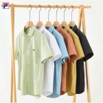 上新 斐乐Fila25款高品质纯棉刺绣日系个性长袖衬衫外套 甄选纯棉优质面料 透气吸汗 不变形 不起球 细腻不糙手 耐磨性高 走线工整 亲肤抗皱等特点 让服饰舒