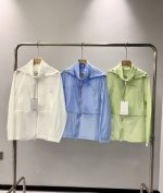 防晒夹克 Hazzys哈吉斯连帽运动外套女士2025年春夏季新品上衣 颜色：白色 蓝色 绿色 尺码:160 165 170