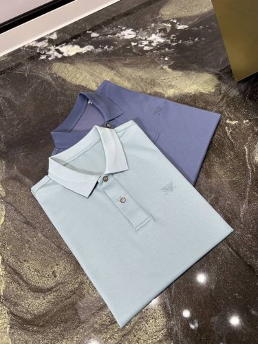 pra25S春夏新款商务休闲翻领短袖polo，码数M-3Xl