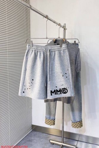 f793 Mj Maison Margiela 25Ss 做旧印花不规则 短裤。高定版超级火爆款式 春夏最新款短裤。顶级品质，原版定制原版定制棉布面料，超薄透气