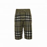 本地自取：210 巴宝莉/Burberry 24Ss经典大格纹针织短裤 -采用定制针织一体的条纹面料 威化布织法 提花针织工艺 版型紧致立体 4杠拼接 定制裤绳