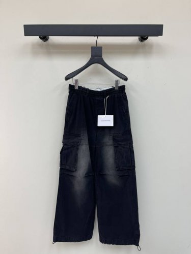 强烈推荐 25年早春夏系列 Alex*新款工装牛仔长裤 洗水颜色好看 Sml Aa