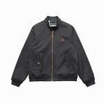 顶级复刻版本 Ralph Lauren 拉夫劳伦美式古着经典翻领老干部复古夹克外套 款号：W247012 颜色：黑色 藏青色 卡其色 顶级复刻版本 区别市场通货
