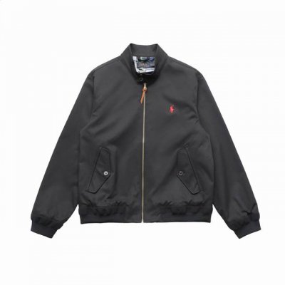 顶级复刻版本 Ralph Lauren 拉夫劳伦美式古着经典翻领老干部复古夹克外套 款号：W247012 颜色：黑色 藏青色 卡其色 顶级复刻版本 区别市场通货