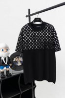 款号L014 Louis Vuitton*上幅满印短袖 采用原板独家定制260克32支双莎纯棉面料 质感非常柔软舒服 100%区别市场的顶级面 搭配320克1X