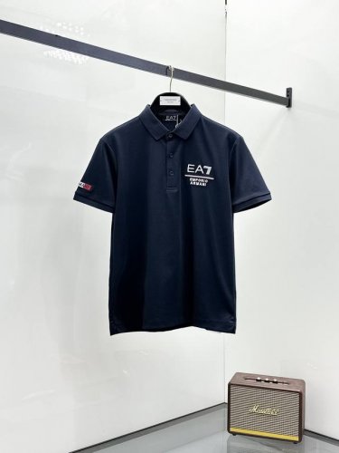 阿玛尼 三标齐全 2025Ss夏季新款字母Logo男士翻领polo衫！经典商务男款，高端男装的天花板级别的商务男款！简约时尚大气不失优雅，单穿内搭体面过人，品质