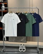 鳄鱼25Ss夏季新款胸简约小Logo翻领polo短袖T恤 四色选择 男女同款 情侣可搭 店主强烈推荐 采用高品质纯棉针织面料 上身舒适透气不闷热 简约百搭不挑人