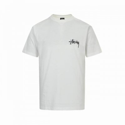 stussy 斯图西 23Ss 火焰涂鸦字母印花短袖 面料采用230克重精梳棉，定制32支1*1螺纹，成衣两遍水洗处理，面料舒适亲肤无异感，定制定染面料， 纺织