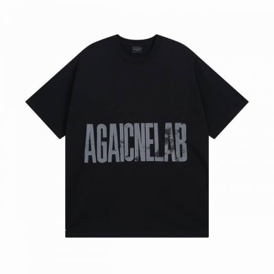 balenciaga 巴黎世家2025 Ss 最新款巴黎反字母艺术破坏裂纹印花短袖T恤 本市场No.1的质量 真正天花板品质 全部原版开发注意细节图 避免被盗图