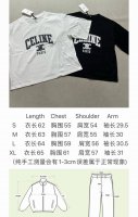 Celine字母印花圆领短袖