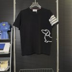 433 当天到货 现货现配 thom Browne 汤姆布朗25Ss拼色腊肠狗针织衫短袖 原版面料 官网同款 非再生纱 高版本 独立定织面料 经历柔软定型 洗水
