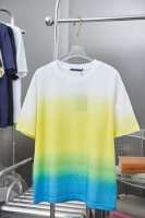 150 路易 Lv 25Ss春夏新款 棋盘格提花刺绣短袖 轻奢主义 男女日常通勤穿搭必备单品 正确版本 欢迎对比 详细特征 · 280克100%纯棉双纱提花面