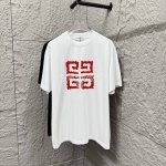 gvc*纪梵*希2025春夏新款 经典图腾字母 植绒工艺+立体硅胶工艺 定制双纱平纹纯棉面料 短袖T恤 男女同款 颜色 黑色 白色 尺码 S 90-130斤 M