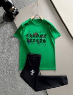 直 Championhearts 克罗心 胖子福音 2025官网同款.世界知名奢侈品牌.夏季男士 双丝光 高品质货套装 采用进口原单面料 ，当季时尚潮流款，百搭