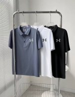 8806# Ua安德玛 夏季男士翻领短袖Polo衫衫！男士新款Polo衫半拉连T恤极简风天丝罗马面料紧致 简单大方 上档次的款式 时尚设计翻领 工艺精湛 舒适又