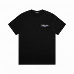 Balenciag* 巴黎可乐款 面料采用32支双纱平纹，经洗水，缩水达260克重 进口对位机印工艺， 简单百搭，宽松版型，男女同款 休闲简单款超好卖，不挑人