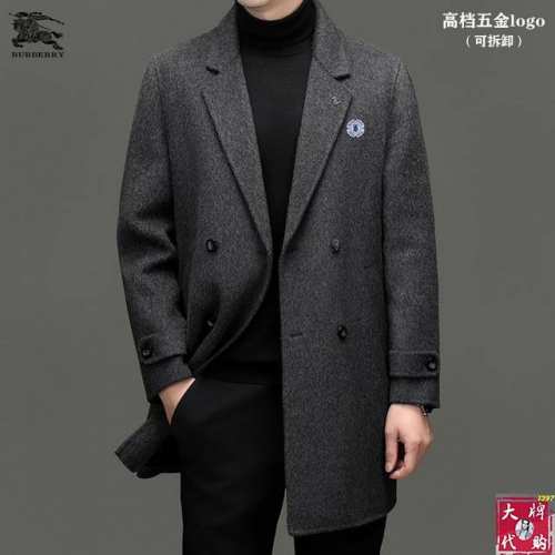 P790 Burberry 巴宝莉 原单 经典款呢子外套 全球高端顶级品牌成衣 顶级原单羊绒呢子外套 米兰时装发布会走秀款 黄金比例45%羊毛羊绒含量 原单原版