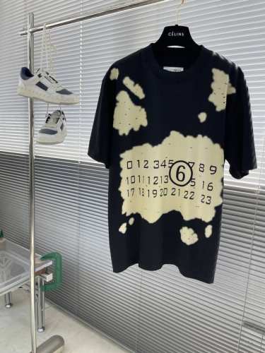 Mm6 马吉拉 2025Ss春夏新款半袖 爆款定制纯棉面料 重工洗水，面料舒适质感 码数：S-Xxl