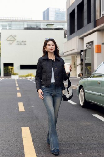 B家短款棉衣棉服外套 款号 F2427 码数 S-M-L-Xl-Xxl