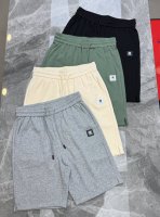 Amiri*25S夏季情侣短裤五分裤.侧身采用无缝工艺.兜位下方订制皮牌.后兜位3D刺绣工艺.时尚休闲.裤身采用100%360G纯棉面料打造，手感柔软细腻.面料
