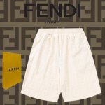 顶级最高版本 Fendi 芬迪 Ff 经典提花毛巾料满印字母短裤五分裤 男女同款 情侣款 宽松版型 最高版本 原版面料 高版本 高品质 所有细节 面料辅料工艺