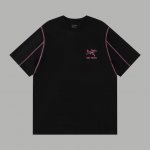 顶级版本 区别通货 款式：始祖鸟Arcteryx复线短袖 颜色：图片色 尺码：Xs-L 面料：300克双织纯棉 辅料：全套定制辅料 无性别区分 男女同款