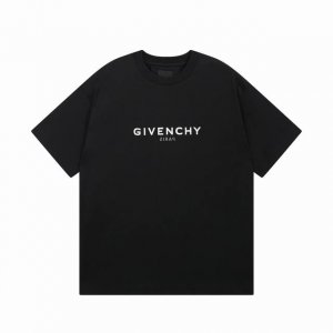 细节图 顶级版本 #Givenchy#纪梵希.25Ss字母镜像图案印花短袖T恤 面料采用定制Giv全棉双纱面料 克重260G 手感松软细腻扎实 舒适透气不易变形