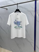Loew*E 罗意 威 2025春夏新款首发专柜最新款短袖圆领T恤 高端订制 设计前卫时尚！品牌Logo印花工艺设计 高端定制丝光长绒棉面料.手感柔软.穿着舒适