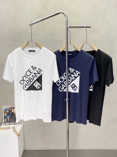 dolce&Gabbana杜嘉班纳独家专供新款原单男士休闲短袖 高端定制 高端版本 时尚百搭爆款进口面料 手感超柔软细腻 穿着亲肤舒适 高端精品 代工厂P精细做