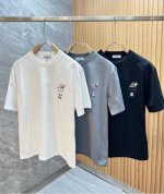Loewe 罗意威 2025春夏新品 三标齐全 圆领纯棉短袖T恤 好货不用过多介绍 看细节 专柜码数：M-Xxxl 175 140建议L