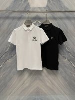 25春夏新品代工厂P订单老钱风Lp丝光珠地面料翻领刺绣Logo Polo衫，将经典设计与奢华质感完美融合，是您衣橱中不可或缺的精品。衫身采用独特混纺比例，结合精